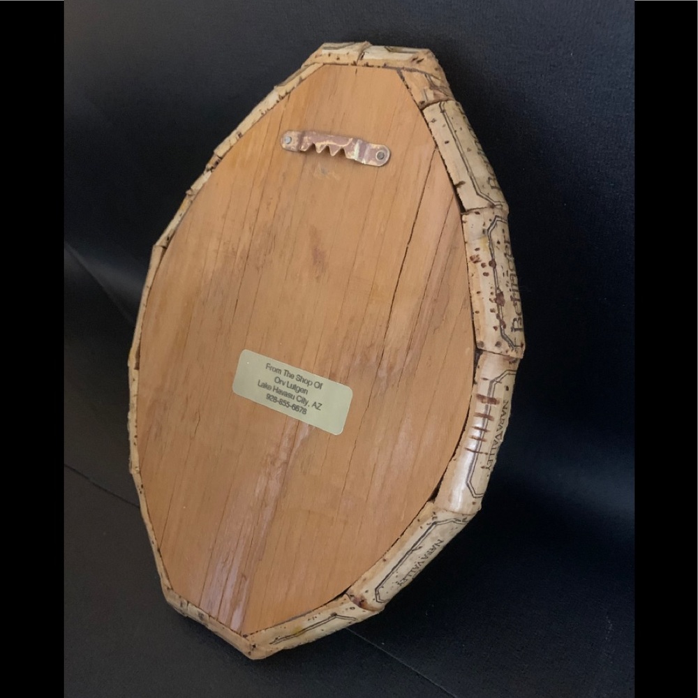 Handcrafted Cork Clock (Beringer) - Picture 3 of 9